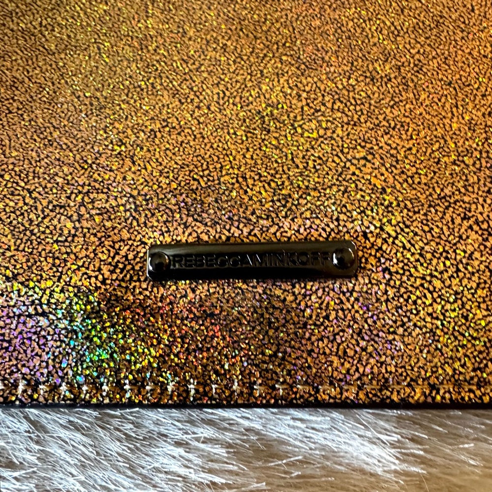 Studded Holographic Clutch - Picture 4 of 7